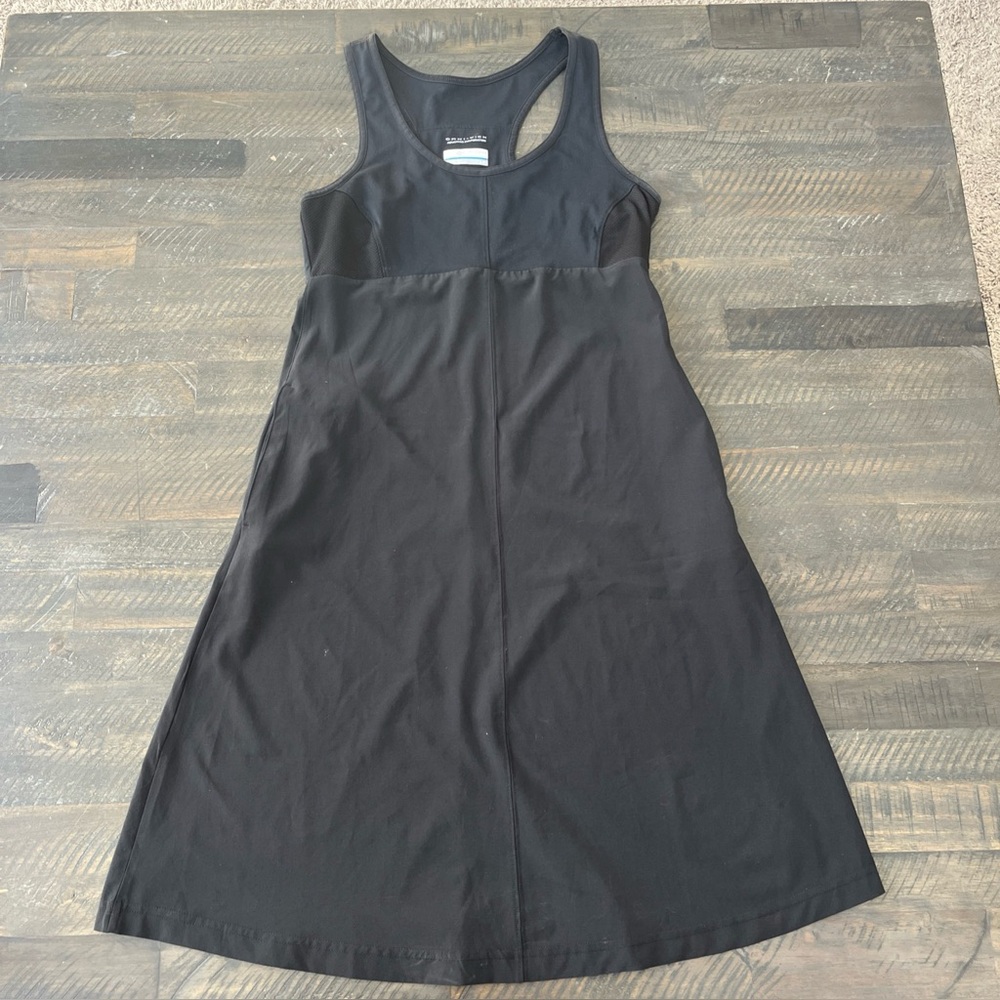 Columbia Omni-Wick Racerback Tank Activewear Athletic Dress in Black S